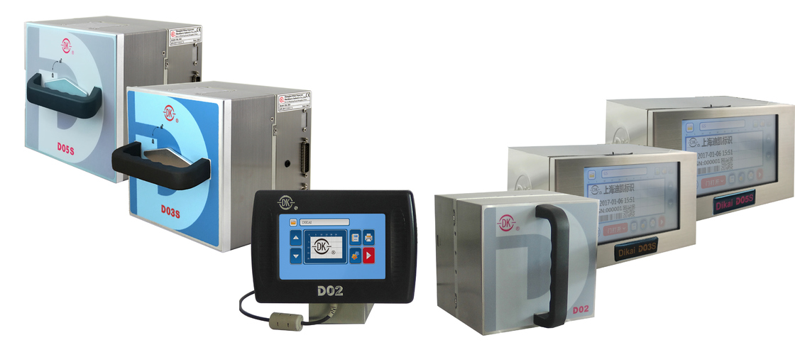 Máy in nhiệt DIKAI D05S với nguồn AC100-240V, khí nén 6 bar và bảo hành 1 năm