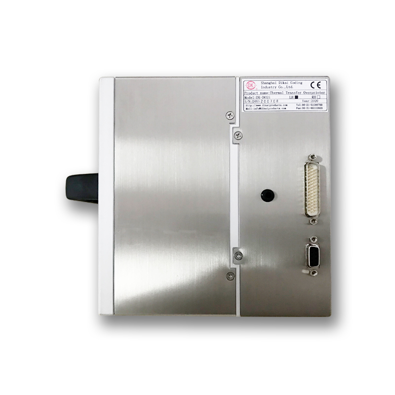 Máy in nhiệt tự động DIKAI D05S với Vùng in tối đa 53mm*150mm và Nguồn cấp khí 6bar/90psi