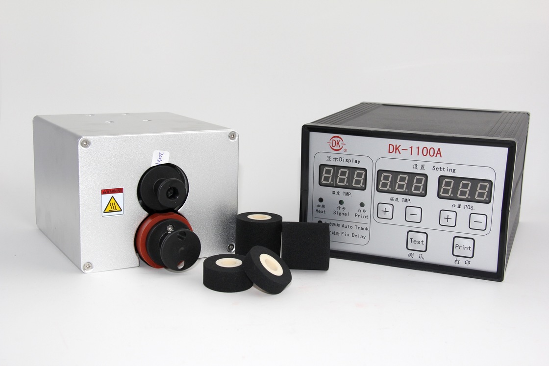 Automatic Hot Ink Roll Coder with 35 Meters per Minute Speed and Compact Size for Expiry Date Printing